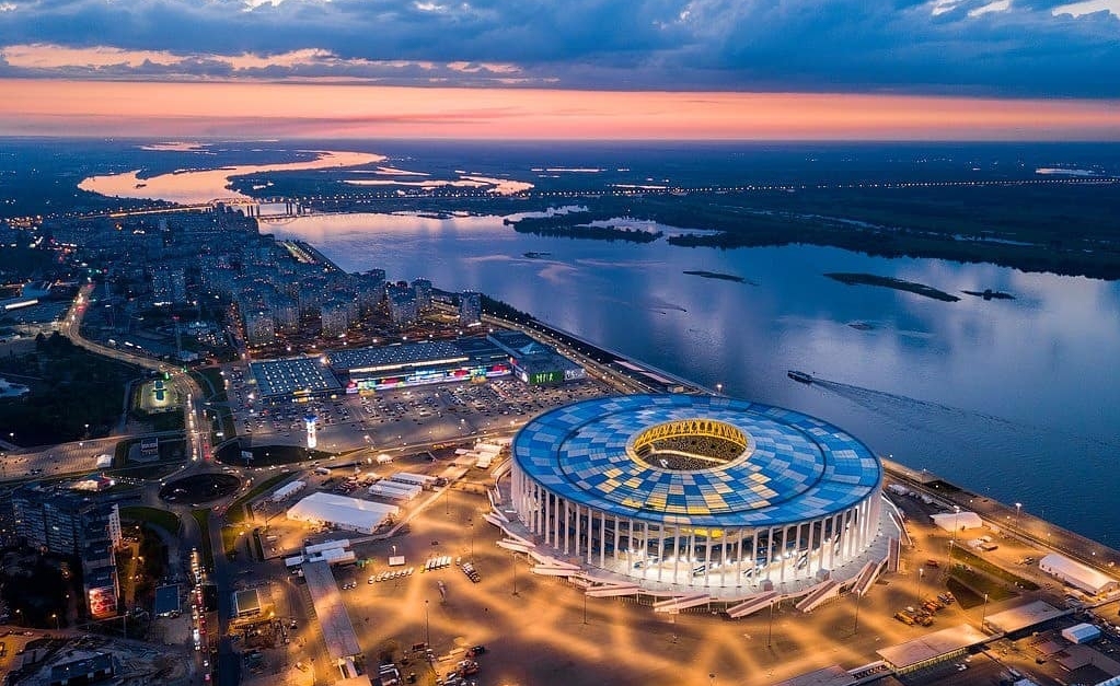 Sân vận động World Cup 2018 tại Nizhny Novgorod được đưa vào vận hành