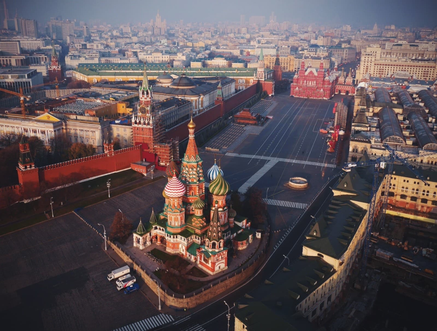 Toàn Khung cảnh thủ đô Moscow