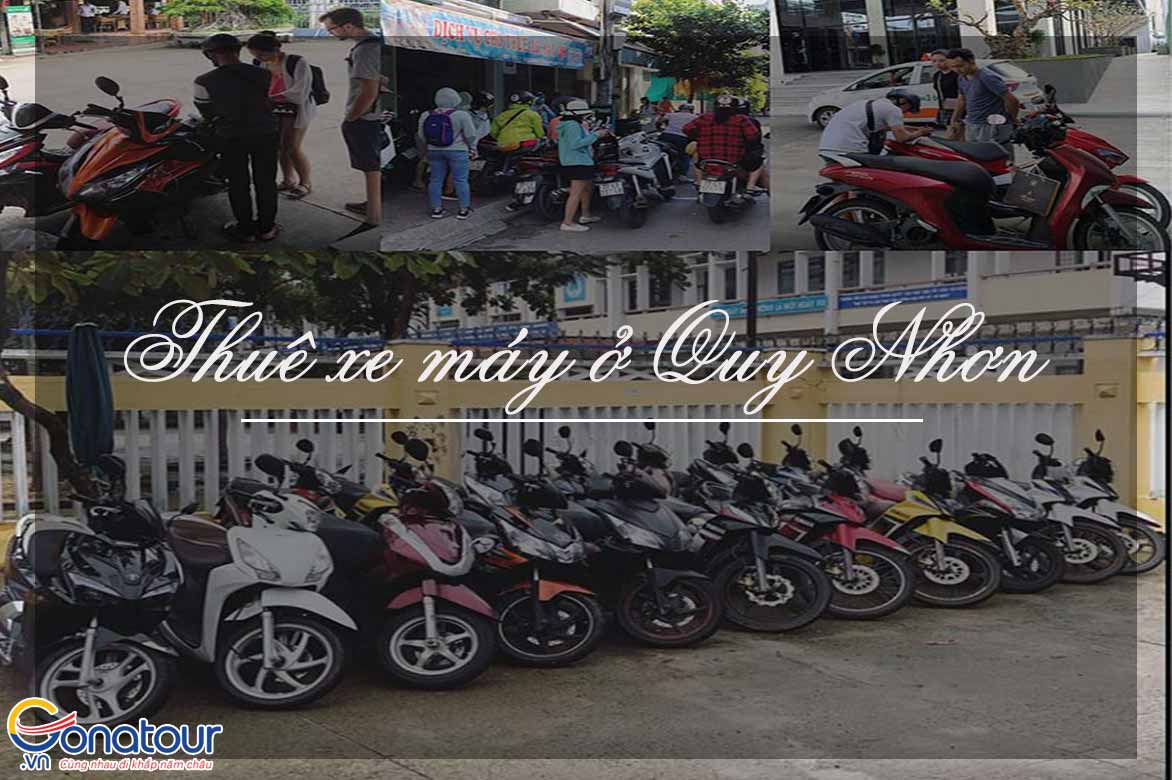 Thuê xe máy ở Quy Nhơn