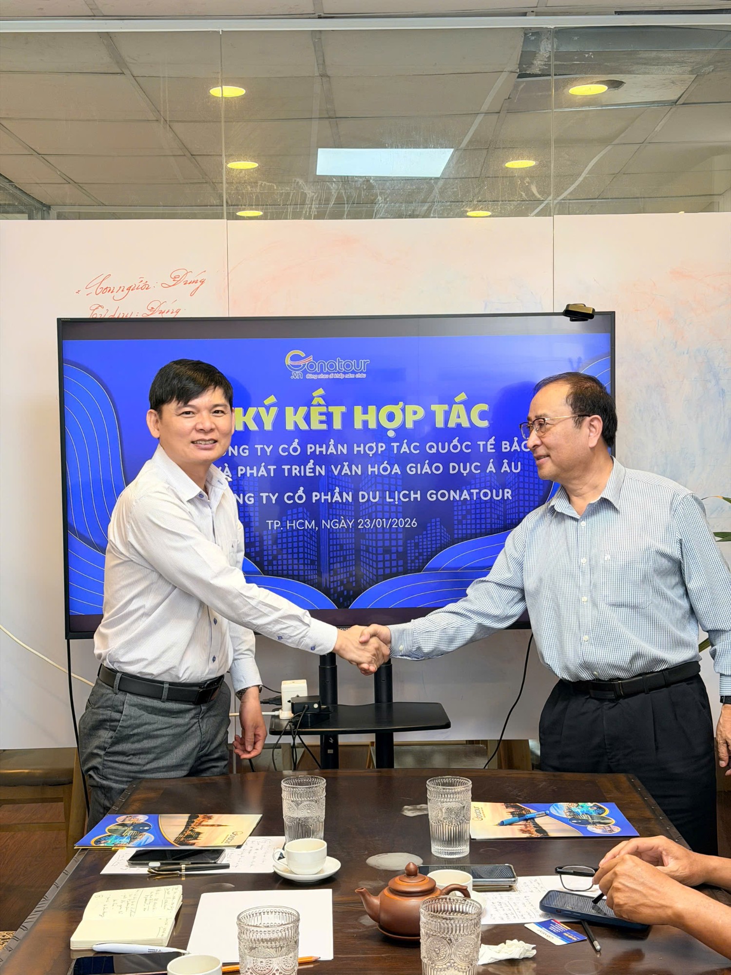 Lễ ký kết hợp tác phát triển thị trường inbound