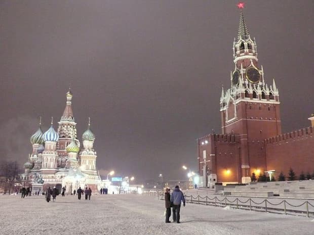 Điện Kremlin mùa đông