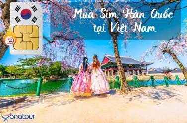 Mua sim du lịch Hàn Quốc ở Việt Nam. Tại sao không?
