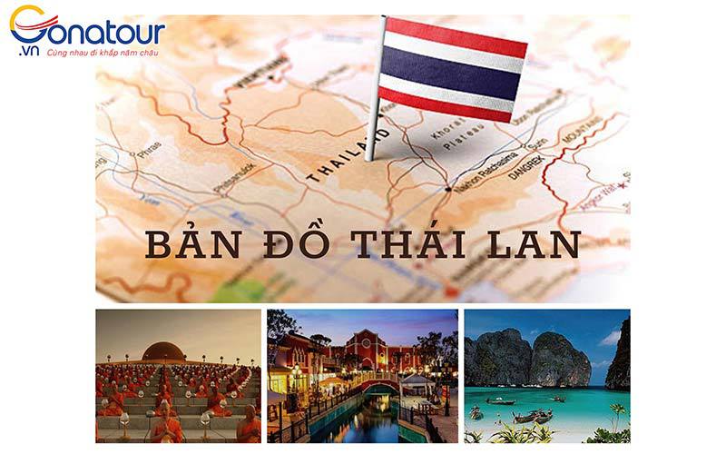 Khám Phá Bản Đồ Thái Lan Bằng Một Cú Click