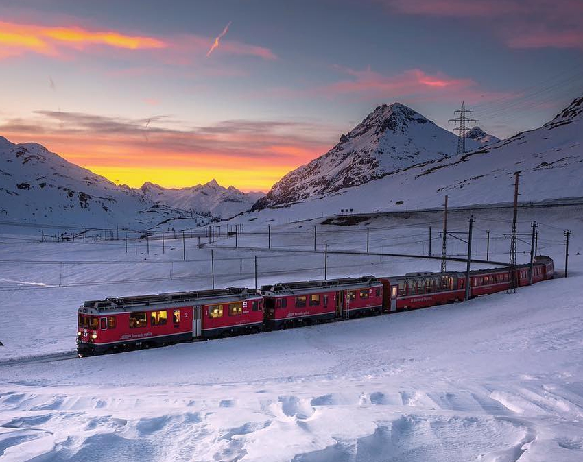 Tàu lửa trong những nền kinh tế mang lại giá cao cho Thụy Sỹ