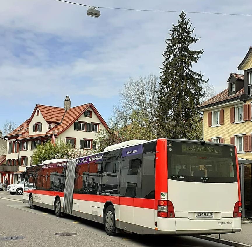 Xe bus ở Thụy Sỹ