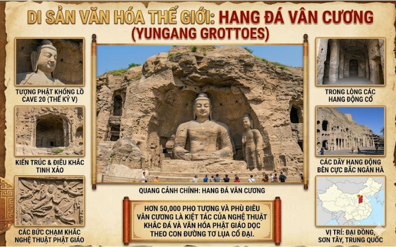 Hang đá Vân Cương