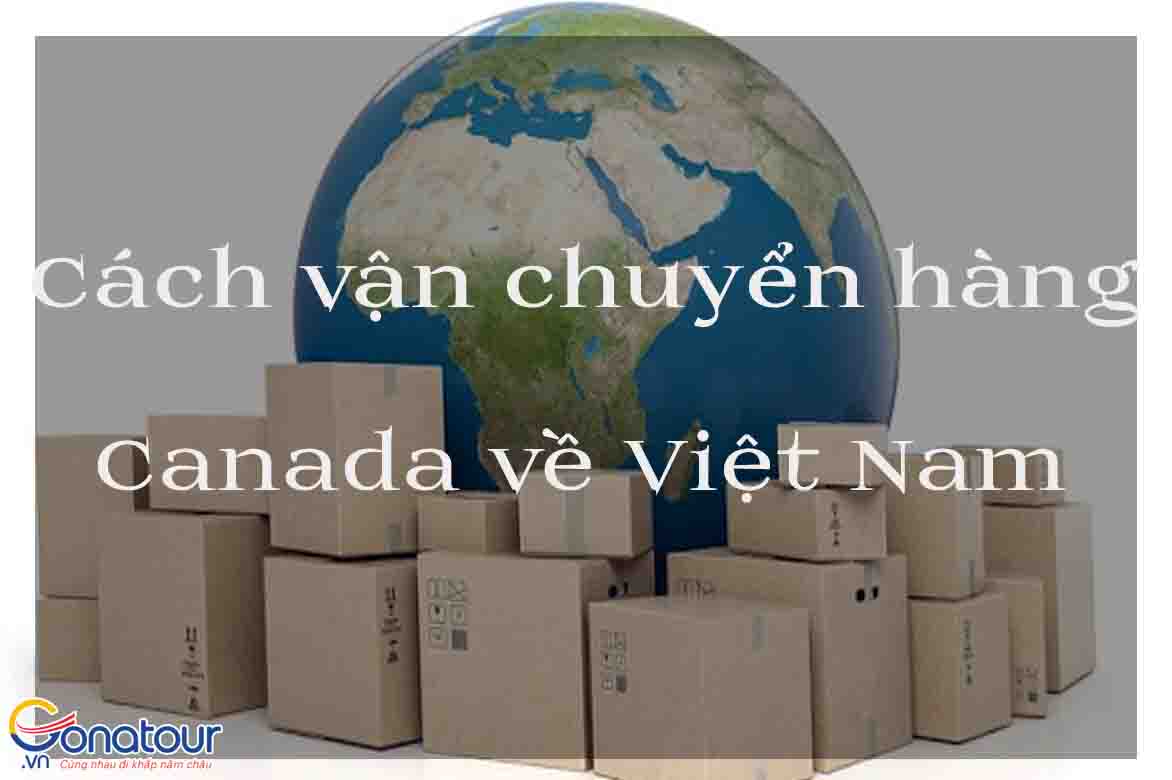 Cách chuyển hàng từ Canada về Việt Nam