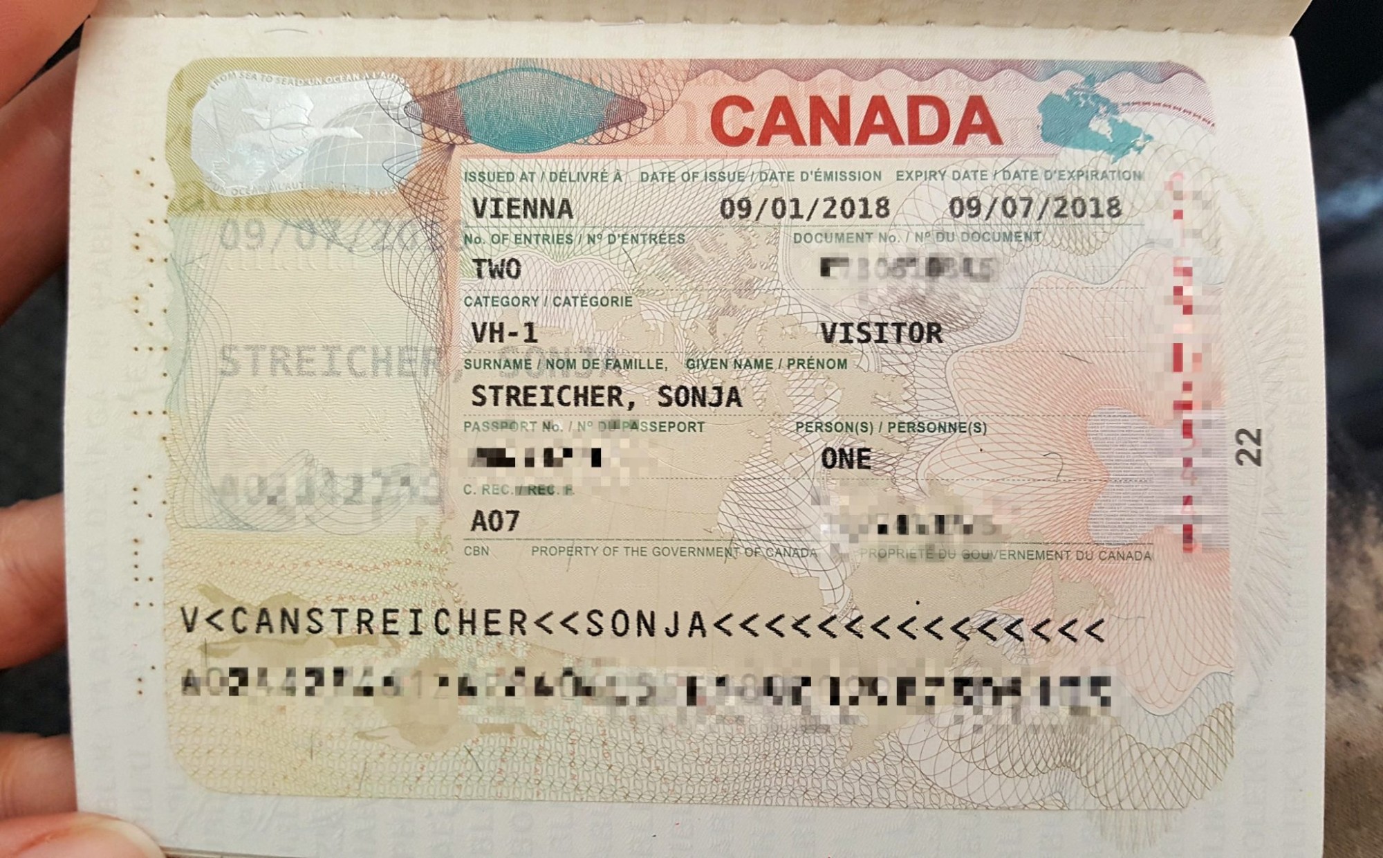 Visa canada