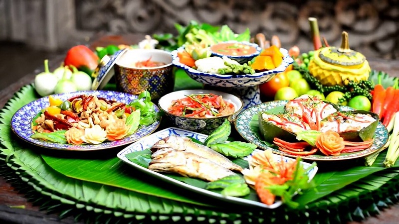 Nét độc đáo trong ẩm thực Thái