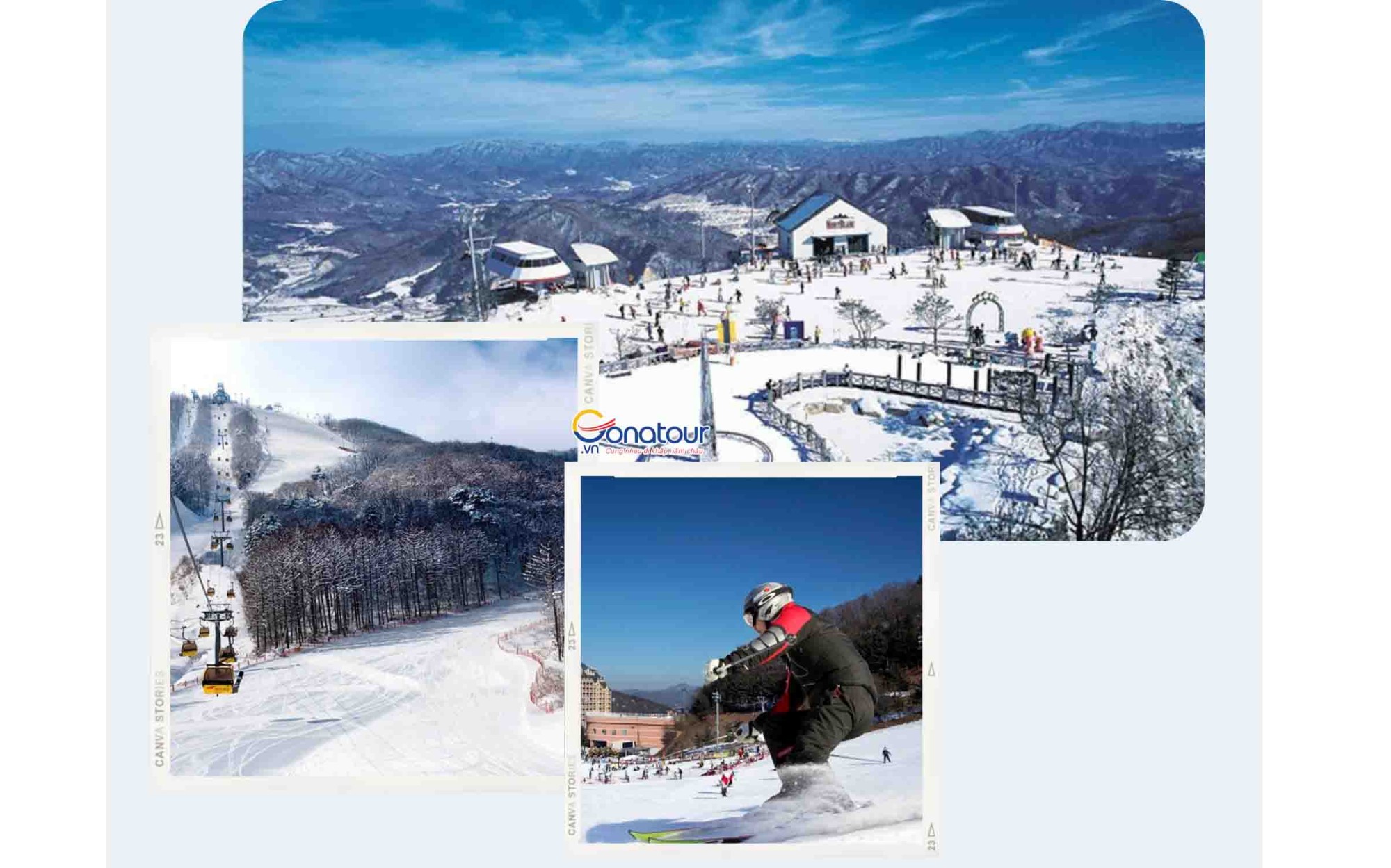 Trượt tuyết tại Gangwondo