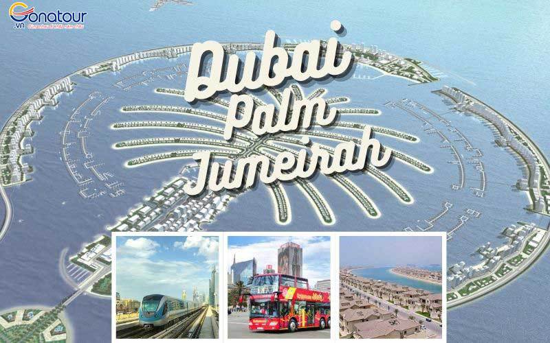 Làm thế nào để xây dựng đảo cọ nhân tạo Palm Jumeirah trên biển