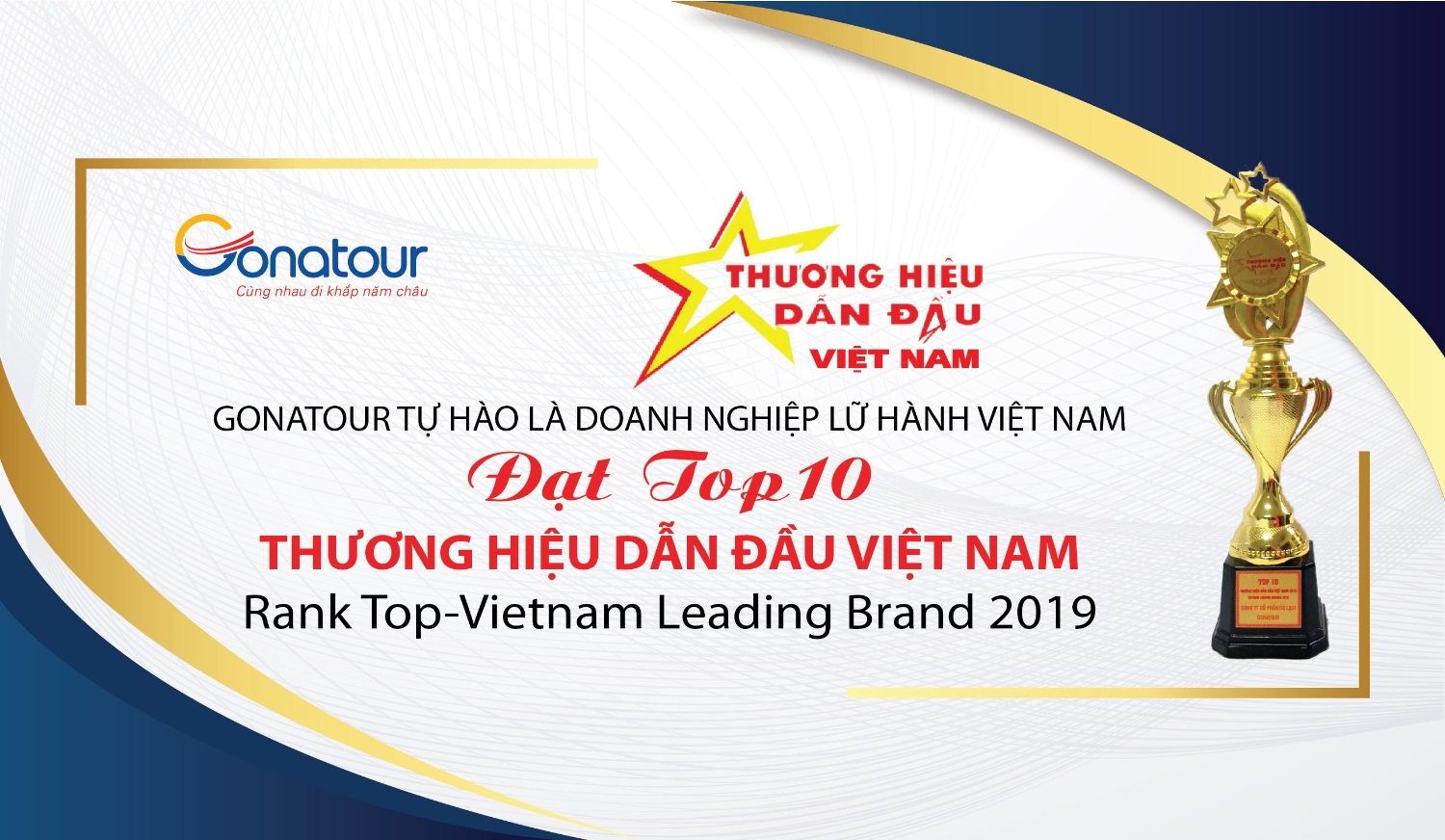 Giải thưởng Top 10 thương hiệu du lịch dẫn đầu Việt Nam