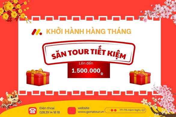 Tour khởi hành hàng tuần, giá tiết kiệm nhiều ưu đãi