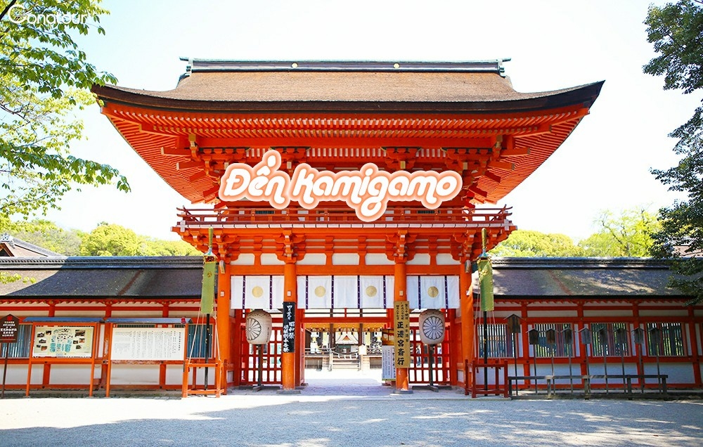 Đền thờ cổ xưa nhất ở Kyoto, được gọi là đền thờ Kamomi Oya