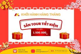 Tour khởi hành hàng tuần, giá tiết kiệm nhiều ưu đãi