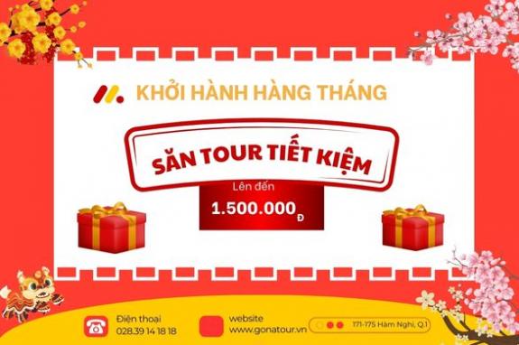 Tour khởi hành hàng tuần, giá tiết kiệm nhiều ưu đãi