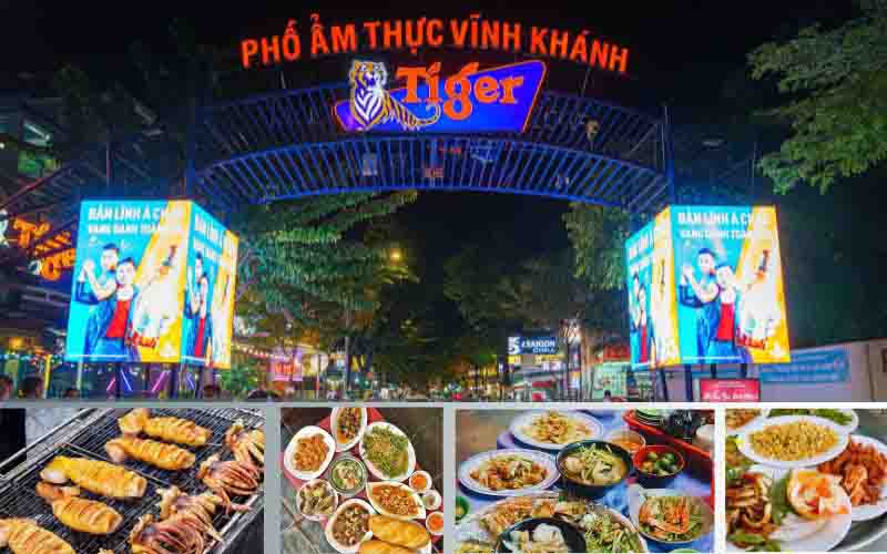 Phố ẩm thực Vĩnh Khánh TP. Hồ Chí Minh