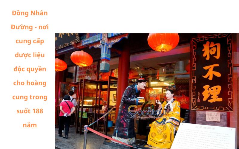 Đồng Nhân Đường - nơi lưu giữ tinh hoa Đông y Trung Quốc