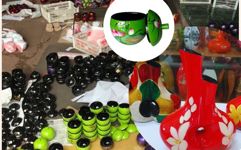 Thành phẩm sơn mài Tương Bình Hiệp