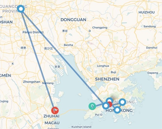 Tour Hongkong-Quảng Châu-Chu Hải (5N4Đ)