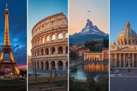 Tour Châu Âu Tết: Pháp - Thụy Sỹ - Ý - Vatican (9N8Đ)