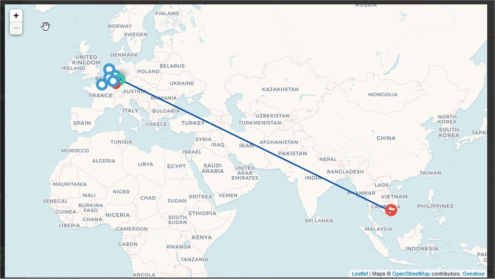 Tour du lịch Châu Âu 5 nước: PHÁP - LUXEMBOURG - ĐỨC - BỈ - HÀ LAN 8N8Đ
