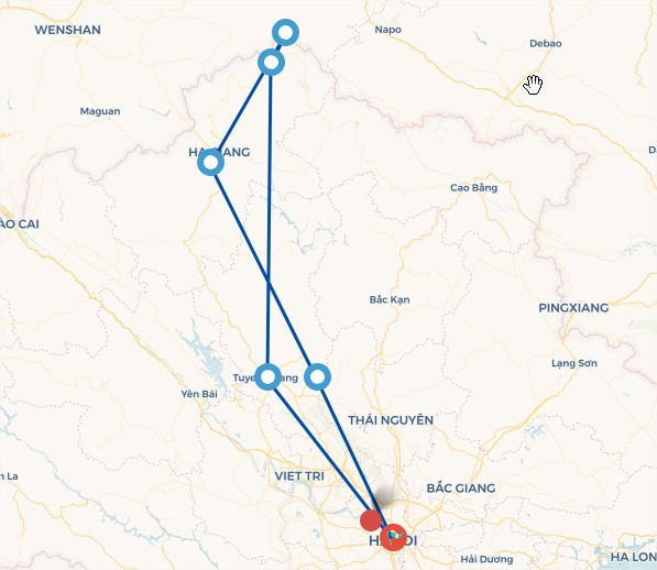 Du lịch Đông Bắc: Nội Bài - Tân Trào - Hà Giang - Lũng Cú - Đồng Văn - Tuyên Quang