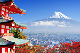 Du lịch Nhật Bản 6 Ngày 5 Đêm: KOBE – OSAKA – KYOTO – NAGOYA – YAMANASHI – TOKYO