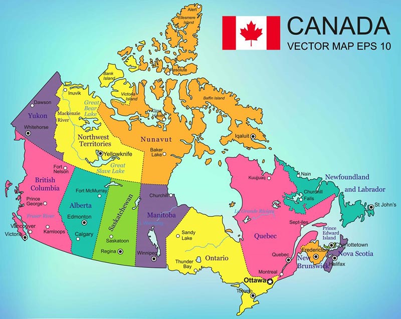 Bản đồ Canada