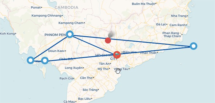 Du lịch Campuchia Tết Âm Lịch: VƯỜN CHÙA PUTKIRI –  CAO NGUYÊN BOKOR – SIHANOUK VILLE - PHNOMPENH 4N3D