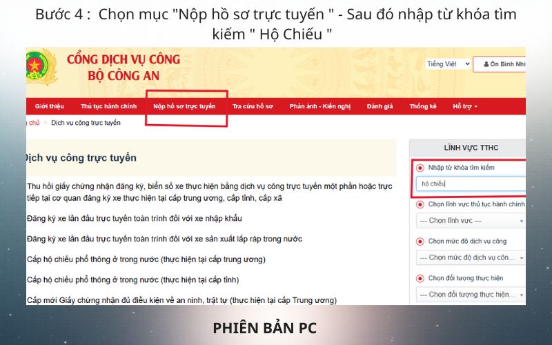 Dịch vụ làm hộ chiếu nhanh