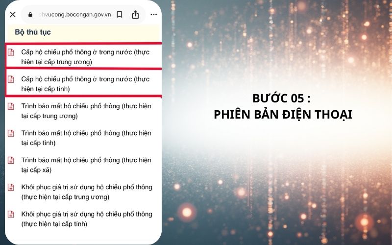 Dịch vụ làm hộ chiếu nhanh