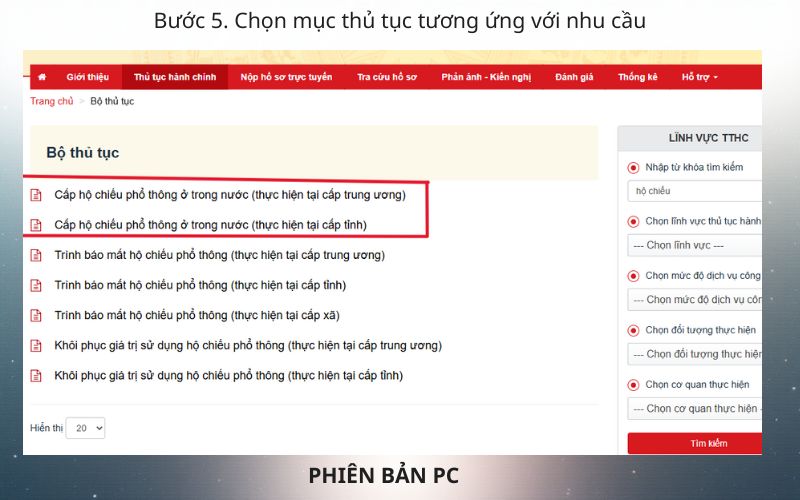 Dịch vụ làm hộ chiếu nhanh