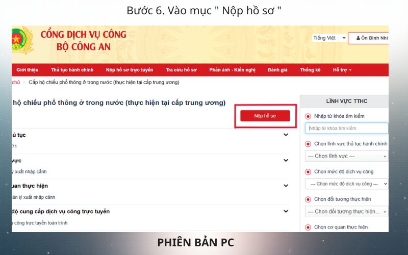 Dịch vụ làm hộ chiếu nhanh