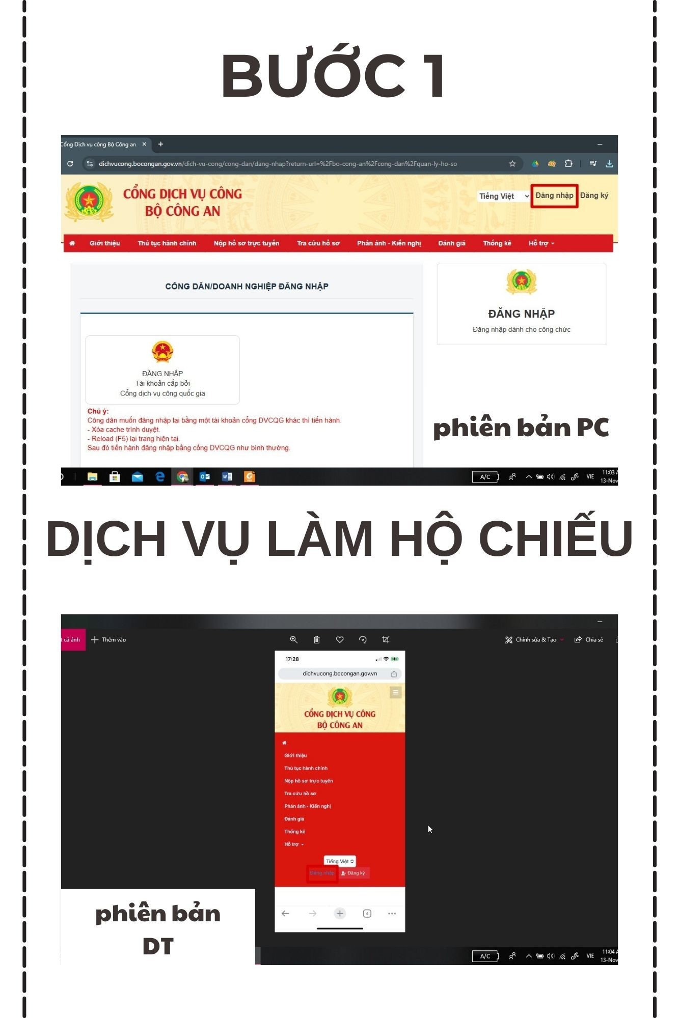 Dịch vụ làm hộ chiếu nhanh