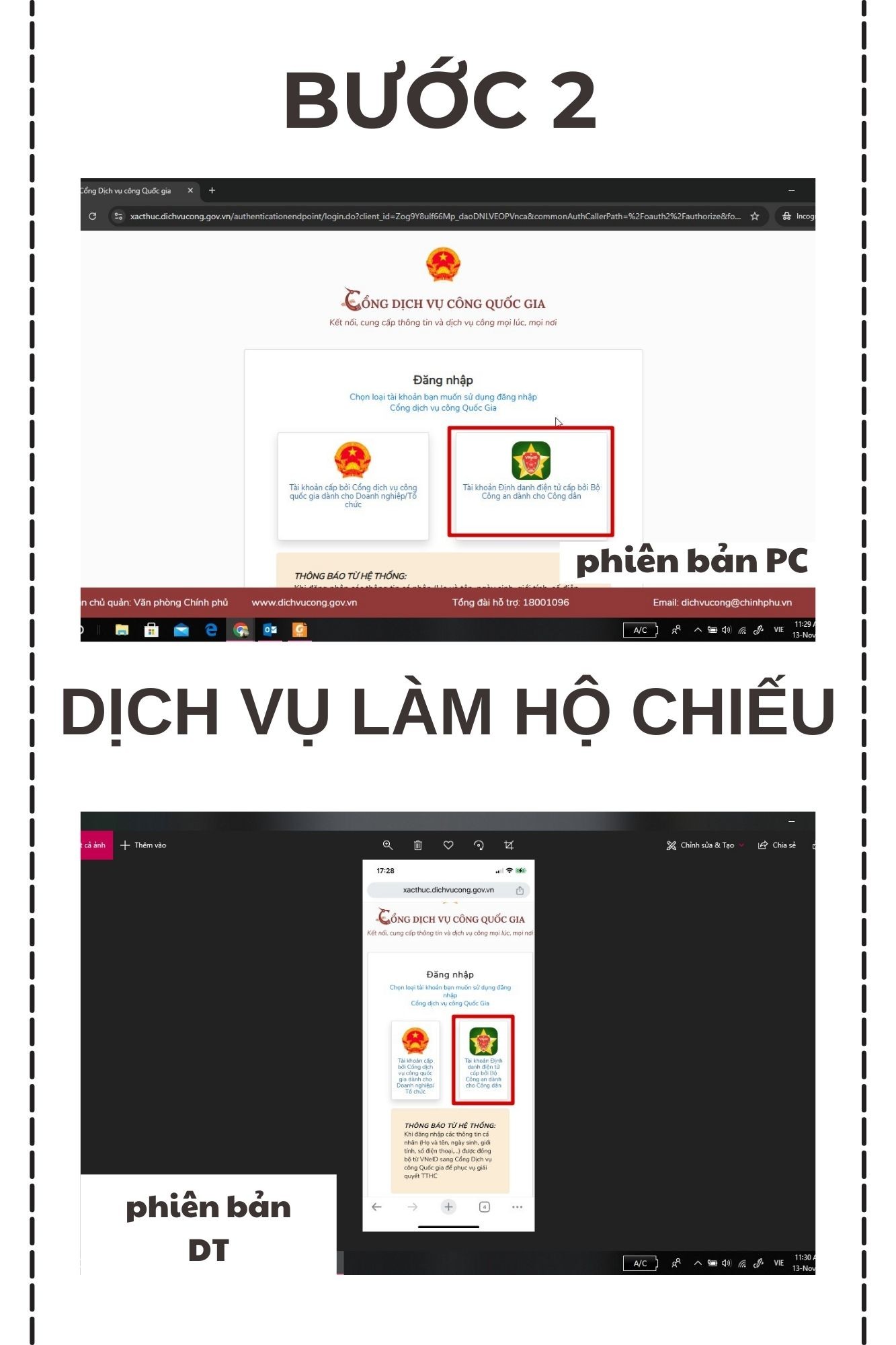 Dịch vụ làm hộ chiếu nhanh