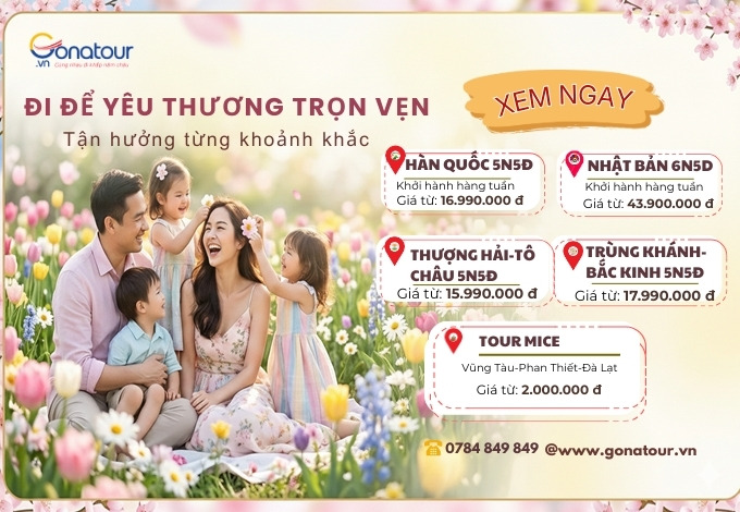 Taajnhuowrng sắc hoa mùa xuân