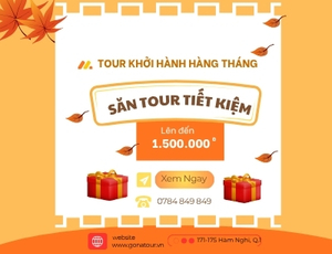 Tour khởi hành hàng tuần